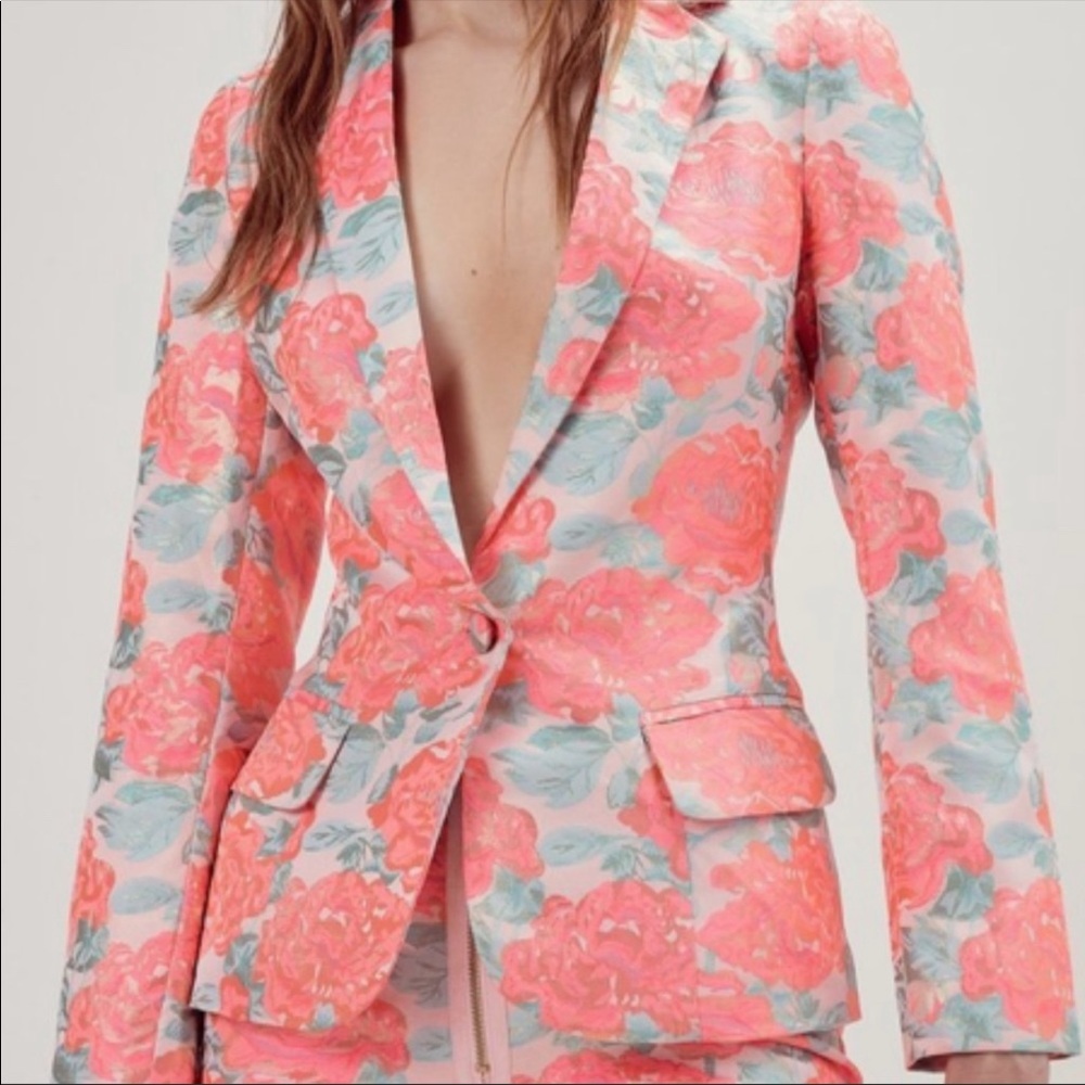 NEW For Love & Lemons Jackpot Blazer Jacket Z9-4